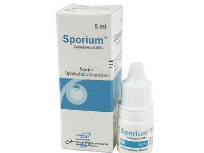 Sporium 50 mg/100 ml Eye Drop