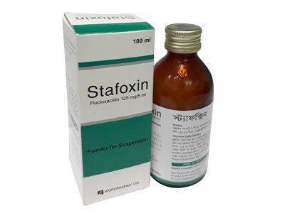 Stafoxin 125 mg/5 ml Powder for Suspension