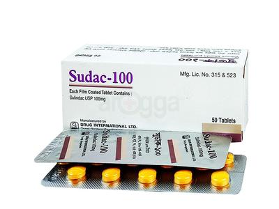 Sudac 100 100 mg Tablet