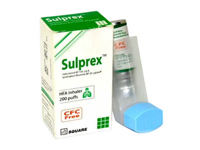 Sulprex (100 mcg+20 mcg)/puff Inhaler