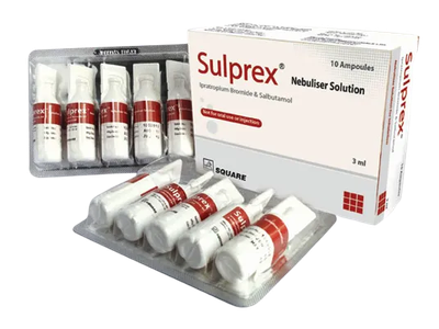 Sulprex 3 ml Nebuliser Solution