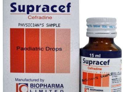 Supracef 125 mg/1.25 ml Pediatric Drop