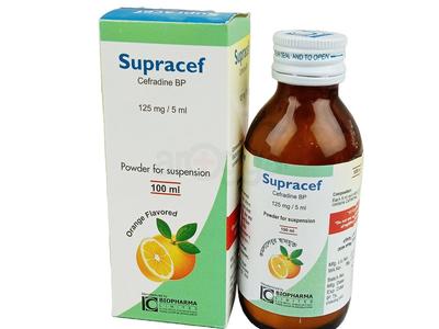 Supracef 125 mg/5 ml Powder for Suspension