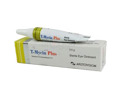 T-Mycin Plus 0.1%+0.3% Ointment