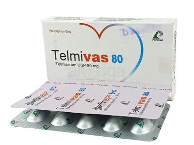 Telmivas 80 mg Tablet