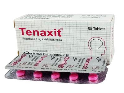 Tenaxit 500 mcg + 10 mg Tablet