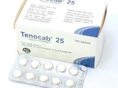 Tenocab 25 5mg+25mg Tablet