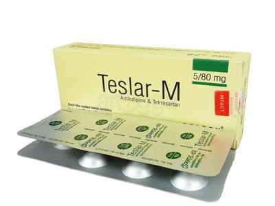Teslar-M 5/80 5mg+80mg Tablet