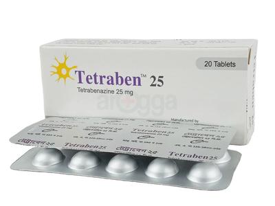 Tetraben 25 25 mg Tablet