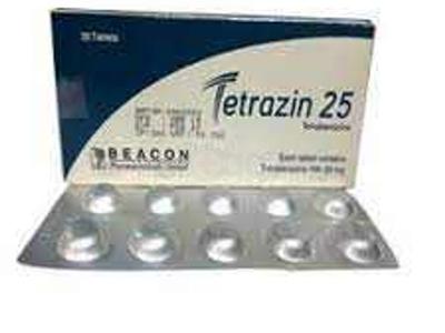 Tetrazin 25 25 mg Tablet