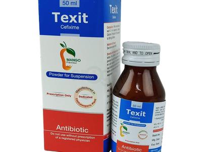 Texit 100 mg/5 ml Powder for Suspension