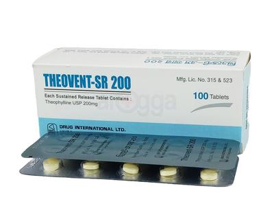 Theovent SR 200 200 mg Tablet
