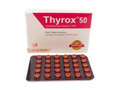 Thyrox 50 50mcg Tablet