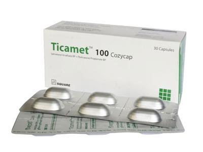 Ticamet 50 mcg+100 mcg Inhalation Capsule