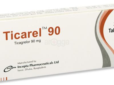 Ticarel 90 90 mg Tablet