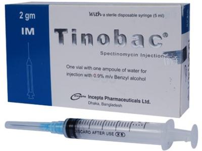 Tinobac 2 gm Injection