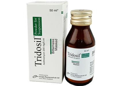 Tridosil 200 mg/5 ml Powder for Suspension