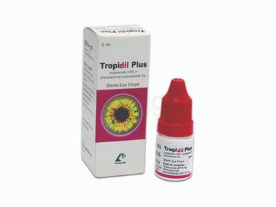 Tropidil Plus 0.8%+5% Ophthalmic Solution
