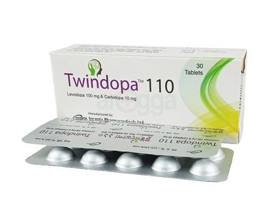 Twindopa 110 10 mg + 100 mg Tablet