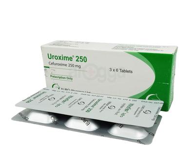 Uroxime 250 250 mg Tablet
