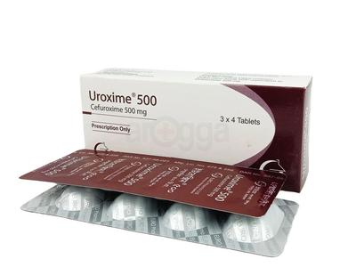 Uroxime 500 500 mg Tablet