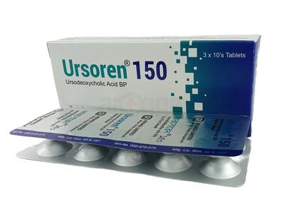 Ursoren 150 150 mg Tablet