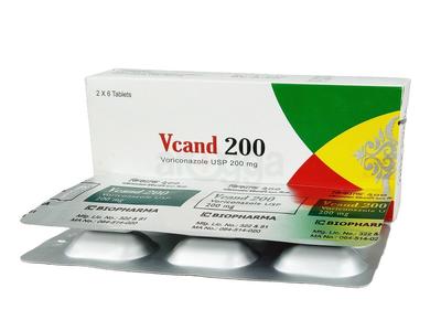 Vcand 200 200 mg Tablet