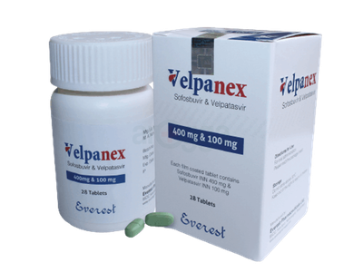Velpanex 400 mg+100 mg Tablet
