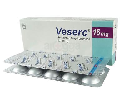 Veserc 16 16 mg Tablet