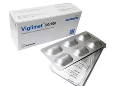 Viglimet 50 mg+500 mg Tablet