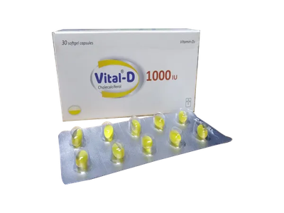 Vital-D 1000 IU Capsule