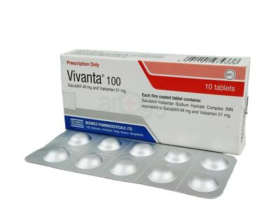 Vivanta 100 49 mg + 51 mg Tablet