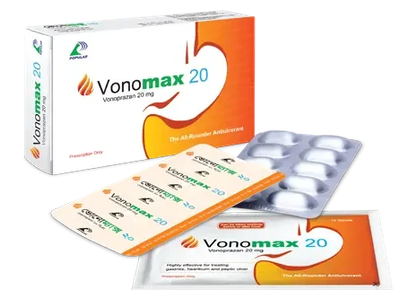 Vonomax 20 mg Tablet