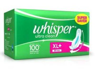 Whisper Ultra Comfort XL 8 Pads Women's Choice