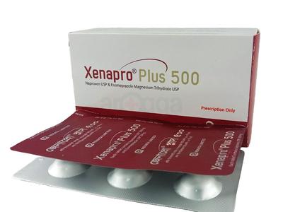 Xenapro Plus 500 20 mg + 500 mg Dr Tablet