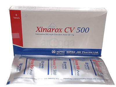 Xinarox CV 500 500 mg + 125 mg Tablet