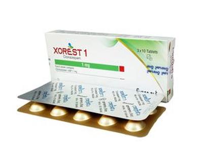 Xorest 1 1 mg Tablet