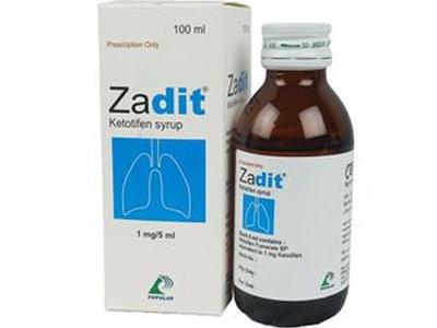 Zadit 1 mg/5 ml Syrup