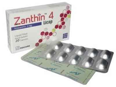 Zanthin 4 4mg Capsule