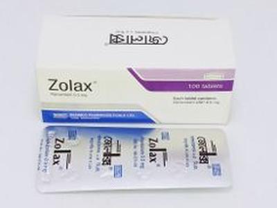 Zolax 0.5 0.5mg Tablet