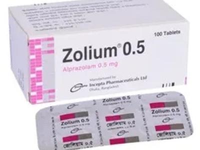 Zolium 0.5 mg Tablet