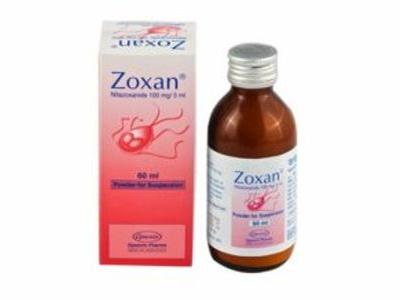 Zoxan 100 mg/5 ml Powder for Suspension