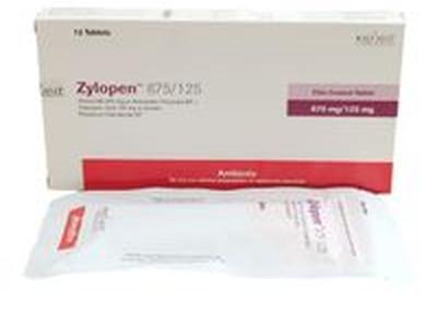 Zylopen 875mg+125mg Tablet