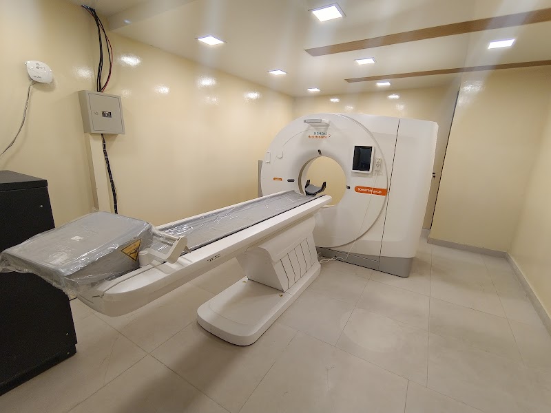 Anwer Khan Modern Diagnostic Center and Hospital Outdoor Service . logo