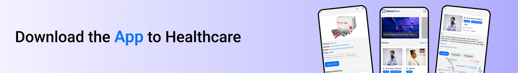 Download the App to Healthcare